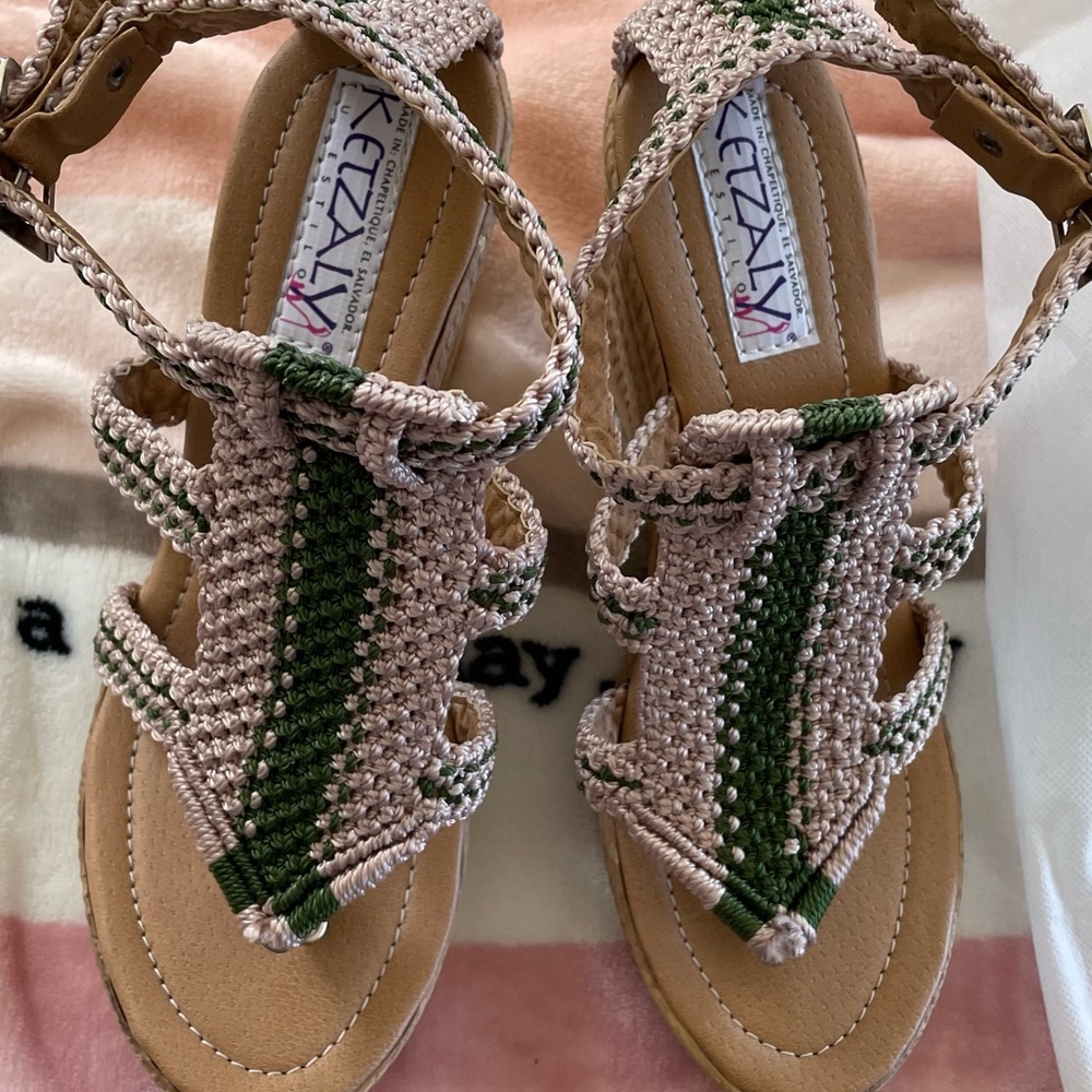 Handmade macrame braided sandals so beautiful